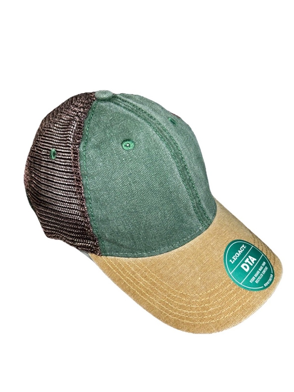 Trucker Legacy Hat Old Favorite DTA 3 Tone Baseball Cap Mid Pro SnapBack